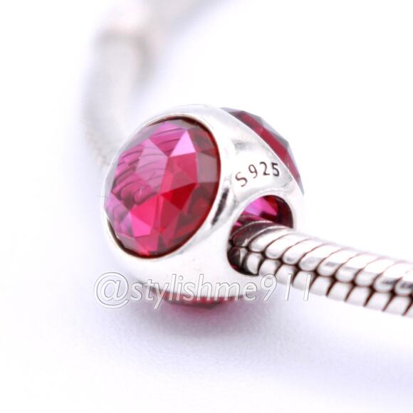 Authentic Pandora Cerise Radiant Droplet - Picture 3 of 11